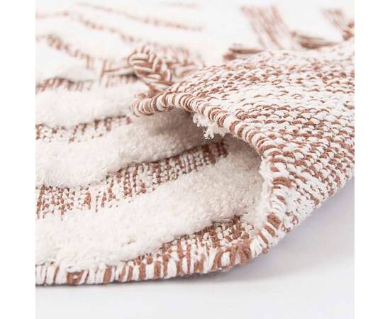 Коврик Irya Hoover kahverengi/ekru кофейный/молочный 70x110 (svt-2000022288552), Цвет: капучино, Размер: 70x110, изображение 3