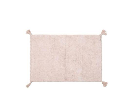 Набор ковриков Irya Benny pembe розовый 60x90+40x60 (svt-2000022275811), Цвет: нежно-розовый, Размер: 60x90, изображение 2