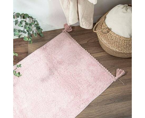 Набор ковриков Irya Benny gul kurusu розовый 60x90+40x60 (svt-2000022275859), Цвет: розовый, Размер: 60x90, изображение 3