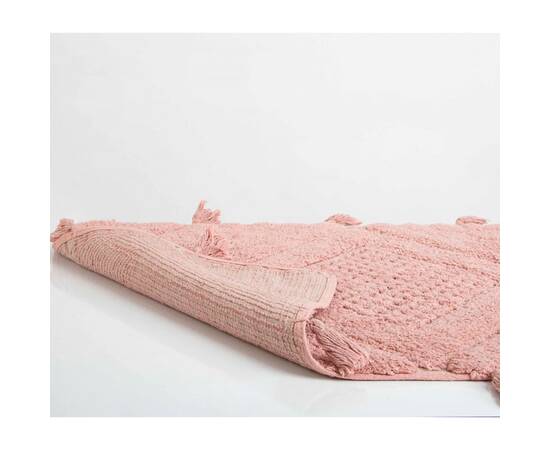 Набор ковриков Irya Esty gul kurusu розовый 60x90+40x60 (svt-2000022273725), Цвет: розовый, Размер: 60x90, изображение 3