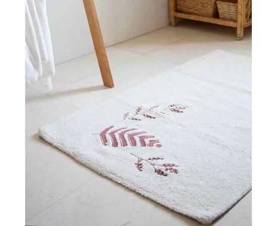 Набір килимків Irya Finola gul kurusu рожевий 60x90+40x60 (svt-2000022288477), Колір: рожевий, Розмір: 60x90, зображення 2