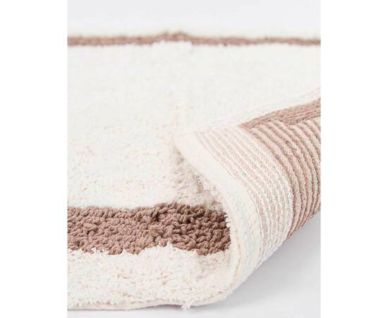 Набор ковриков Irya Liberte beyaz белый 60x90+40x60 (svt-2000022288514), Цвет: белый, Размер: 60x90, изображение 3