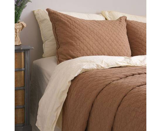 Покрывало Limasso с наволочкой 180x240 CAMBRIDGE WOOD SMOKE (800470), Цвет: терракотовый, Размер: 180x240, изображение 3