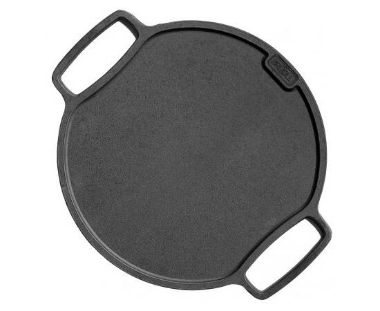 Плато двухстороннее круглое гриль 320 мм Brizoll (U32G), изображение 2