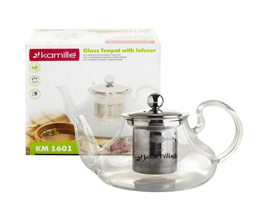 Заварник із знімним ситечком 600 мл Kamille (1601), зображення 6