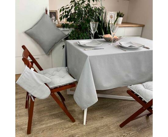 Наволочка декоративна 45х45 Сіра Прованс (021381), Колір: сірий, Тип: наволочки, Розмір: 42x42, зображення 3