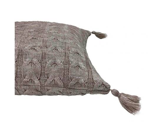 Наволочка 45х45 в'язана Глорія Лате Прованс (022013), Колір: капучино, Тип: наволочки, Розмір: 45x45, зображення 2