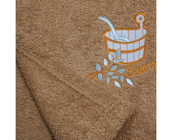 Парео для сауни Lotus Кава 65x145 (svt-2000022272339), зображення 3