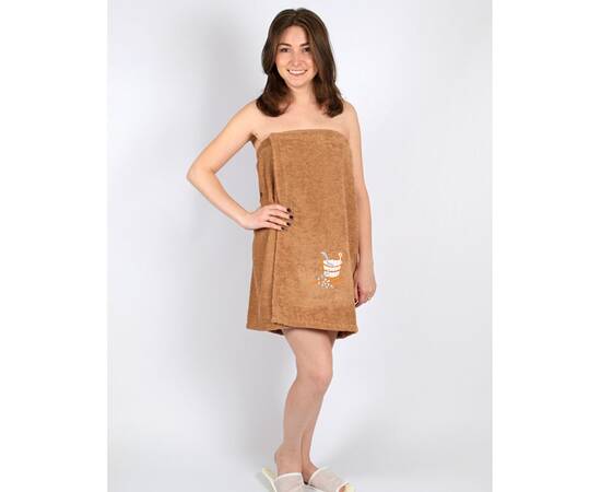 Парео для сауни Lotus Кава 65x145 (svt-2000022272339), зображення 5