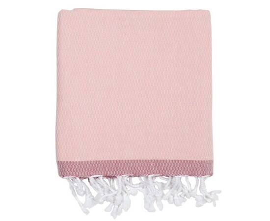 Рушник Barine Pestemal Basak 95x165 PowderMauve пудровий ліловий (svt-2000022275477), Колір: пурпурний, Розмір: 95x165, зображення 2