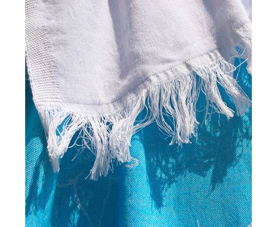 Полотенце Barine Pestemal Turtle 85x165 Mavi голубое (svt-2000022223478), изображение 2