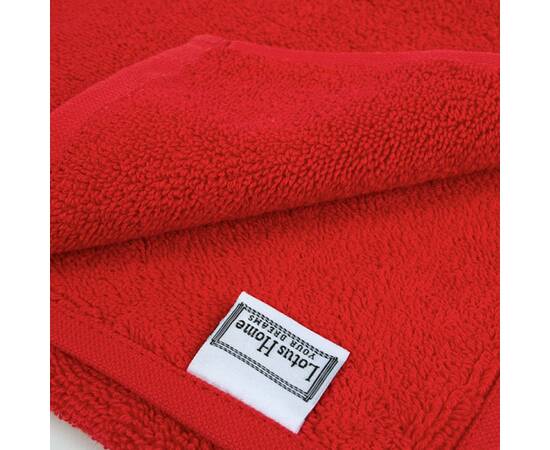 Рушник Lotus Готель червоний 50x90 (20/2) (500 г/м2) (svt-2000022281058), Колір: червоний, Розмір: 50x90, зображення 3
