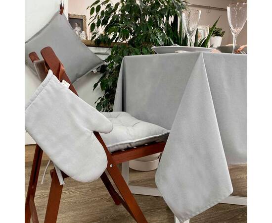 Скатертина 180х145 Сіра Прованс (021415), Тип: скатертини, Основний колір: сірий, Форма скатертини: прямокутна, Розмір: 145x180, зображення 2