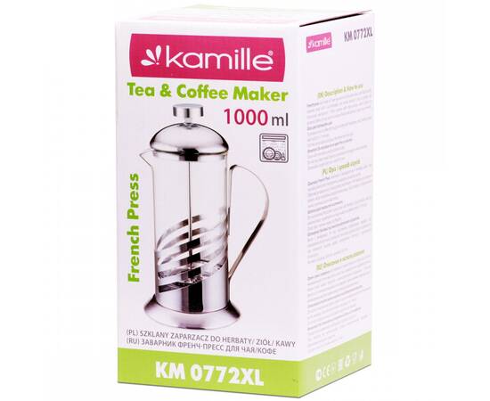 Френч-прес 1000 мл Kamille (0772XL), зображення 3