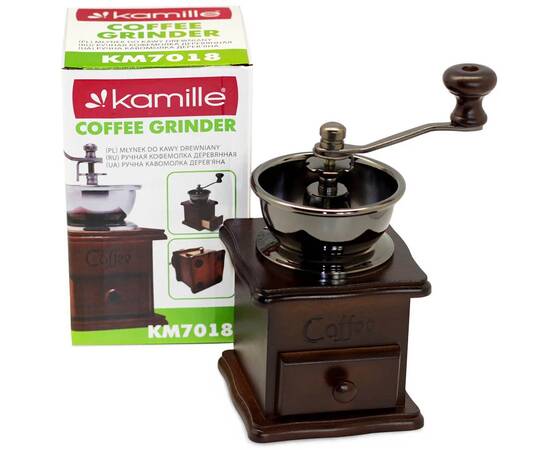 Кавомолка ручна (механічна) Kamille (7018), зображення 3