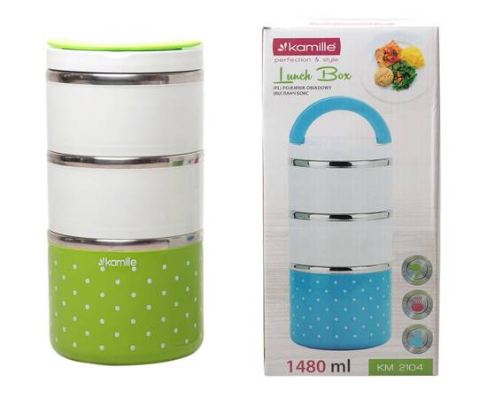 Ланч бокс 1480 мл Kamille (2104)