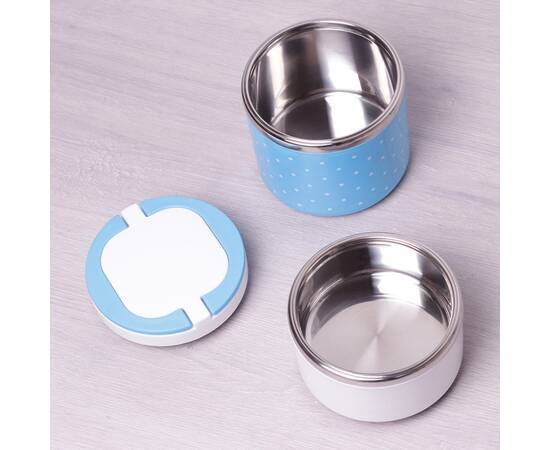 Ланч бокс двойной 1080 мл Kamille (2103), изображение 4