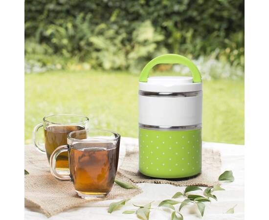 Ланч бокс двойной 1080 мл Kamille (2103), изображение 5