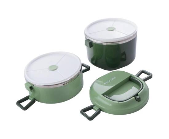 Ланч бокс двойной 1700 мл Kamille (2136), изображение 3