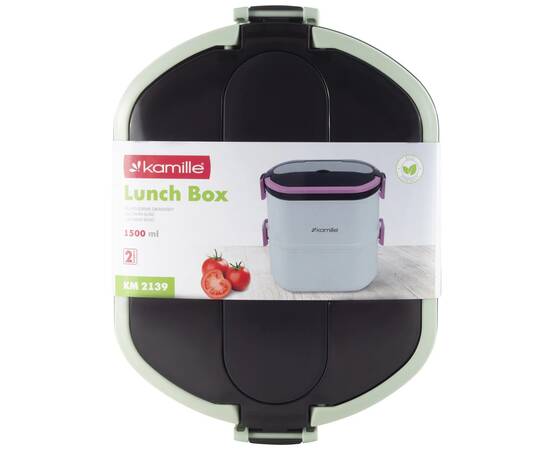 Ланч бокс двойной Kamille (2139), изображение 5