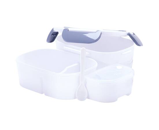 Ланч бокс электрический с подогревом от сетей 220V и 12V Kamille (2130A), изображение 4