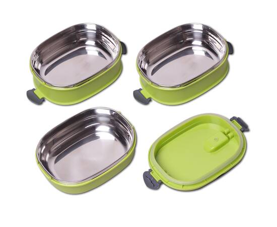 Ланч бокс тройной 2700 мл Kamille (2110), изображение 4