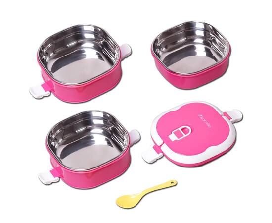 Ланч бокс тройной 2700 мл Kamille (2114), изображение 4