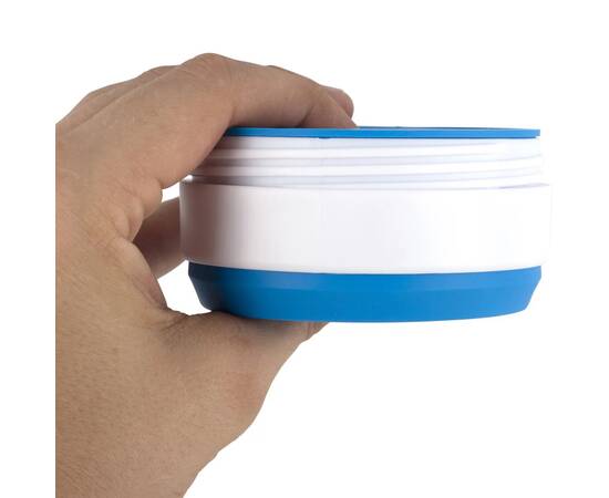 Термокружка 350 мл из силикона с пластиковой вставкой Kamille (2034), изображение 5