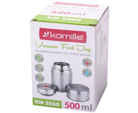 Термос пищевой 500 мл Kamille (2060), изображение 5