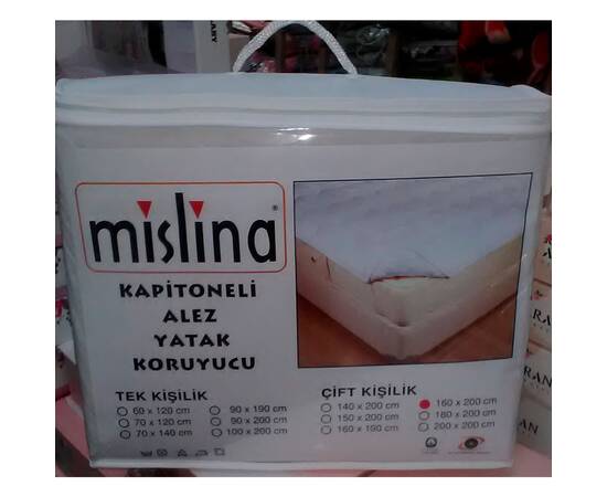 Наматрацник стьобаний/бавовна гумка по кутах 100x200 Mislina (12371), зображення 2