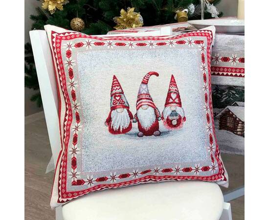 Наволочка 45х45 Snowfall Тріо гномів Прованс (023808), изображение 3