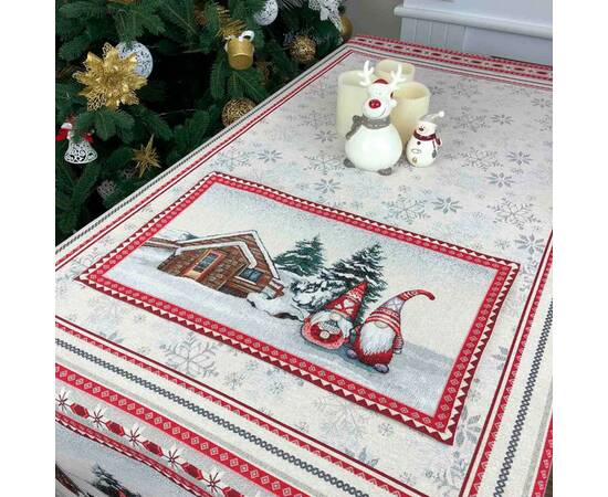 Серветка Snowfall 30х50 Прованс (023406), Тип: серветки, Основний колір: червоний, Форма скатертини: прямокутна, Розмір: 30x50, зображення 2