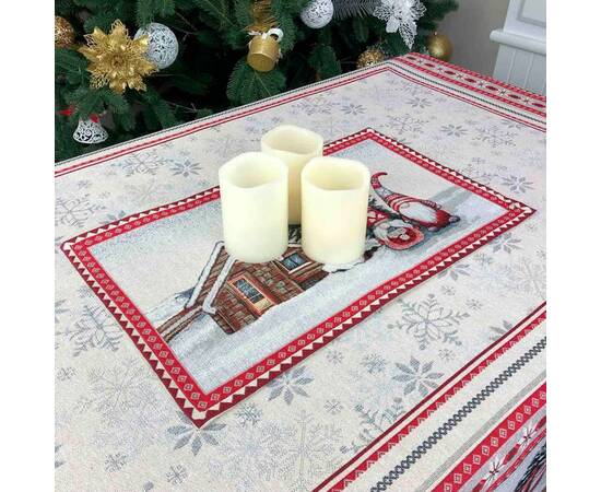 Серветка Snowfall 30х50 Прованс (023406), Тип: серветки, Основний колір: червоний, Форма скатертини: прямокутна, Розмір: 30x50, зображення 3