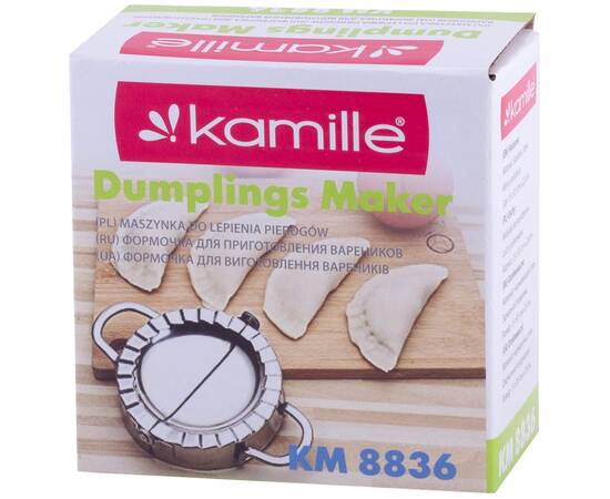 Форма для ліплення вареників 15x10x3, 1 см Kamille (8836), зображення 4