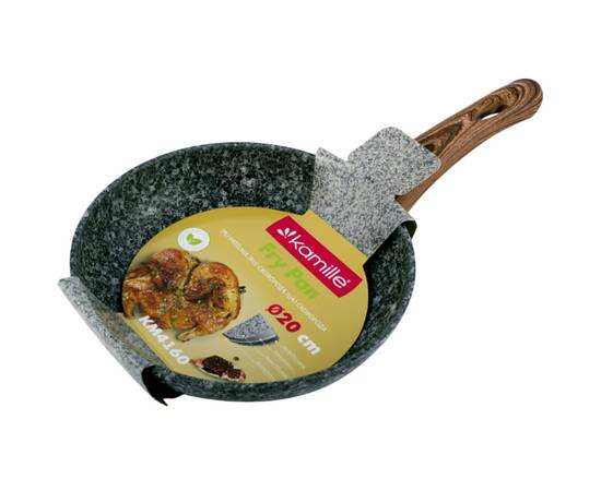 Сковорода О20 см Kamille (4160), Колір: сірий, Тип: сковорода, Форма: кругла, Діаметр (см): 20, зображення 2