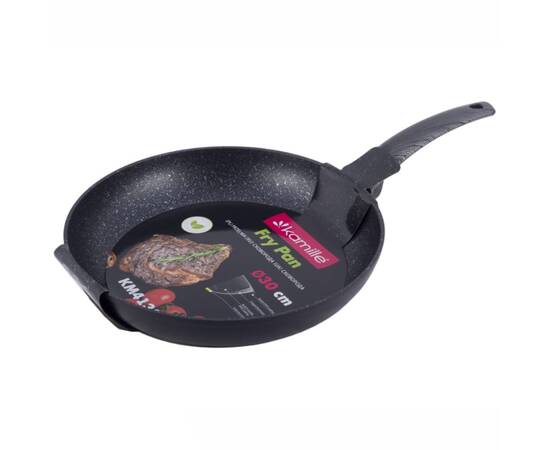 Сковорода О30 см Kamille (4133), Колір: чорний, Тип: сковорода, Форма: кругла, Діаметр (см): 30, зображення 2