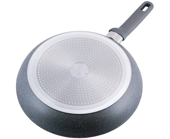 Сковорода O30x5,5 см Kamille (4291GR), Колір: сірий, Тип: сковорода, Форма: кругла, Діаметр (см): 30, зображення 3