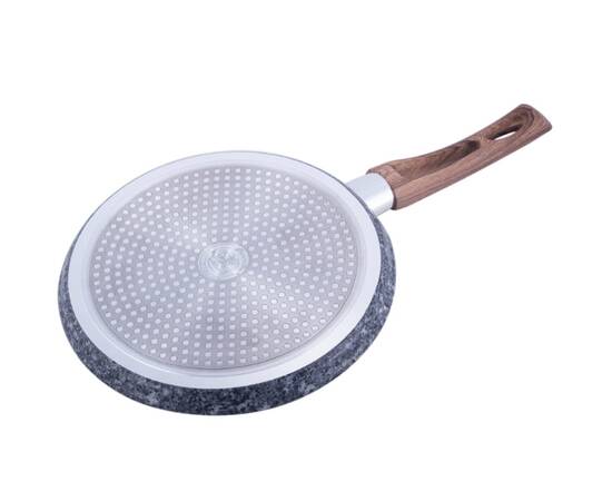 Сковорода для млинців 28 см Kamille (4172), Колір: сірий, Тип: сковорода для млинців, Форма: кругла, Діаметр (см): 28, зображення 3