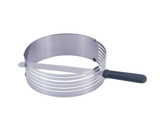 Форма для бісквіту регульована O24,5-33 см з ножем та підносом Kamille (8830), зображення 3