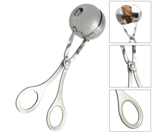 Форма для ліплення фрикадельок 17,5x4,8 см Kamille (8858), зображення 2