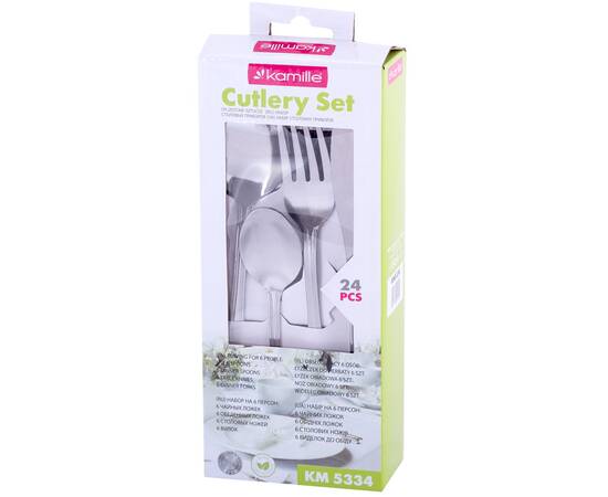 Набор столовых приборов 24 пр. Kamille (5334), изображение 2