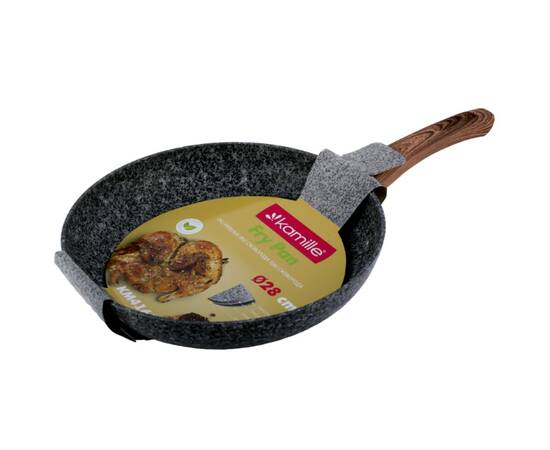 Сковорода О28 см Kamille (4163), Цвет: серый, Тип: сковорода, Форма: круглая, Диаметр (см): 28, изображение 2