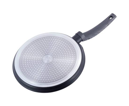 Сковорода блинная 24 см Kamille (4126), Цвет: черный, Тип: сковорода для блинов, Форма: круглая, Диаметр (см): 24, изображение 3