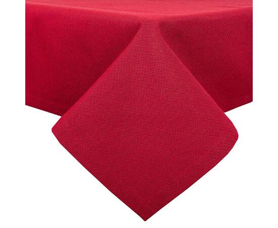 Скатертина гобеленова Червона 137х300 LiMaSo (EDEN671P-300), Тип: скатерти, Цвет: красный, Форма скатерти: прямоугольная, Размер: 137x300, изображение 2