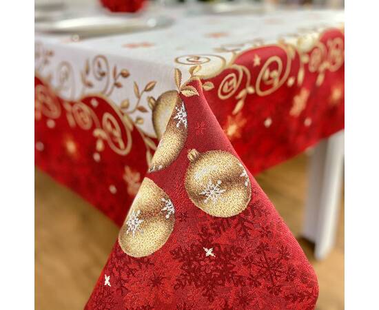 Скатертина гобеленова Новорічне диво 137х280 LiMaSo (RUNNER670-280)