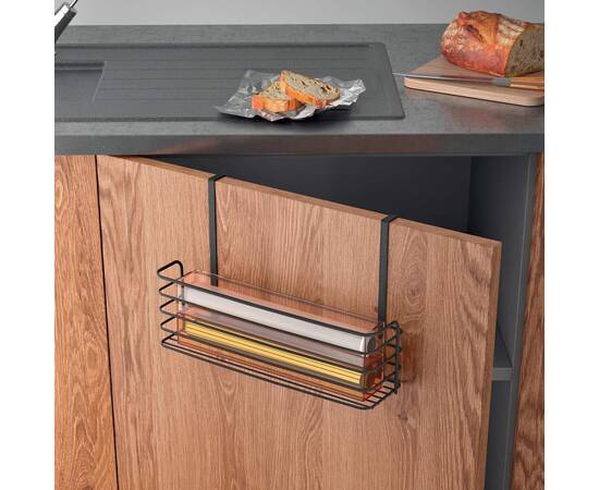 Підставка підвісна 34х12х22 см чорна GALILEO LAVA METALTEX (352608), зображення 3