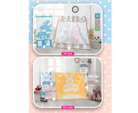 Плед-ковдра дитяча 100x120 бавовна Zeron (13787), зображення 3