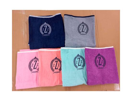 Женское полотенце для сауны махра/велюр 50x90 PEMBE Zeron (17886), изображение 2