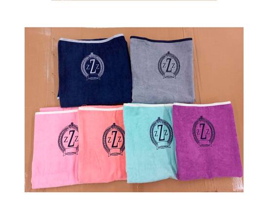 Мужское полотенце для сауны махра/велюр 50x90 CRI Zeron (17883), изображение 3