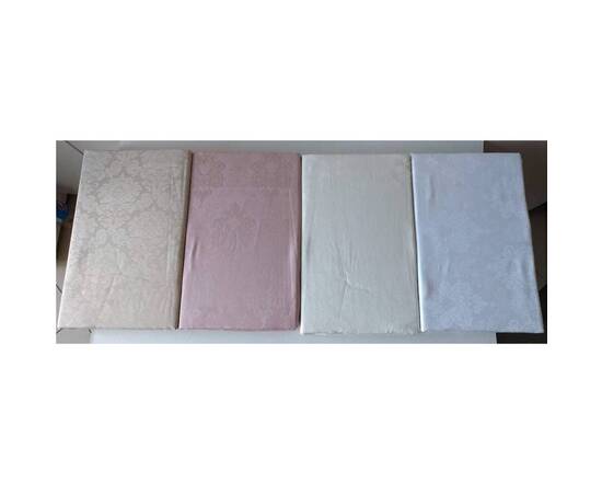 Комплект постельного белья Mays жаккард V1 WHITE Hunkar семейный